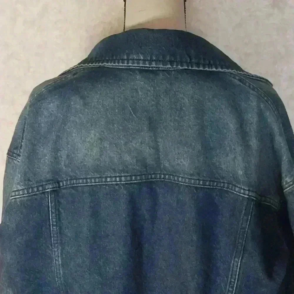 FREE PEOPLE NOW OR NEVER DENIM JACKET SIZE S - Picture 6 of 12